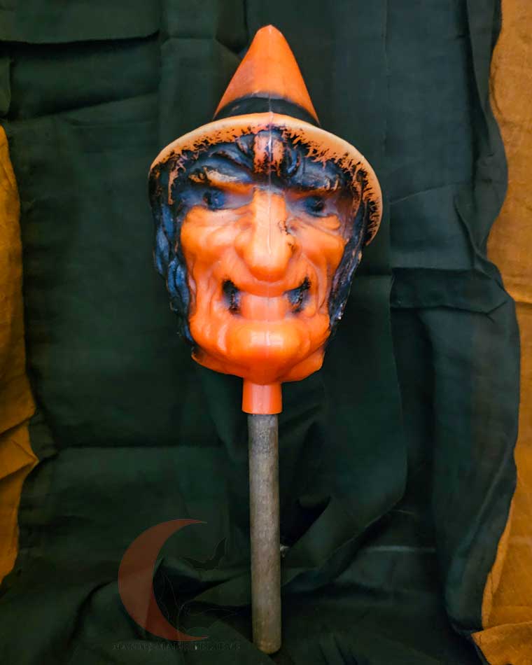 Vintage Bayshore Witch Maraca Blow Mold