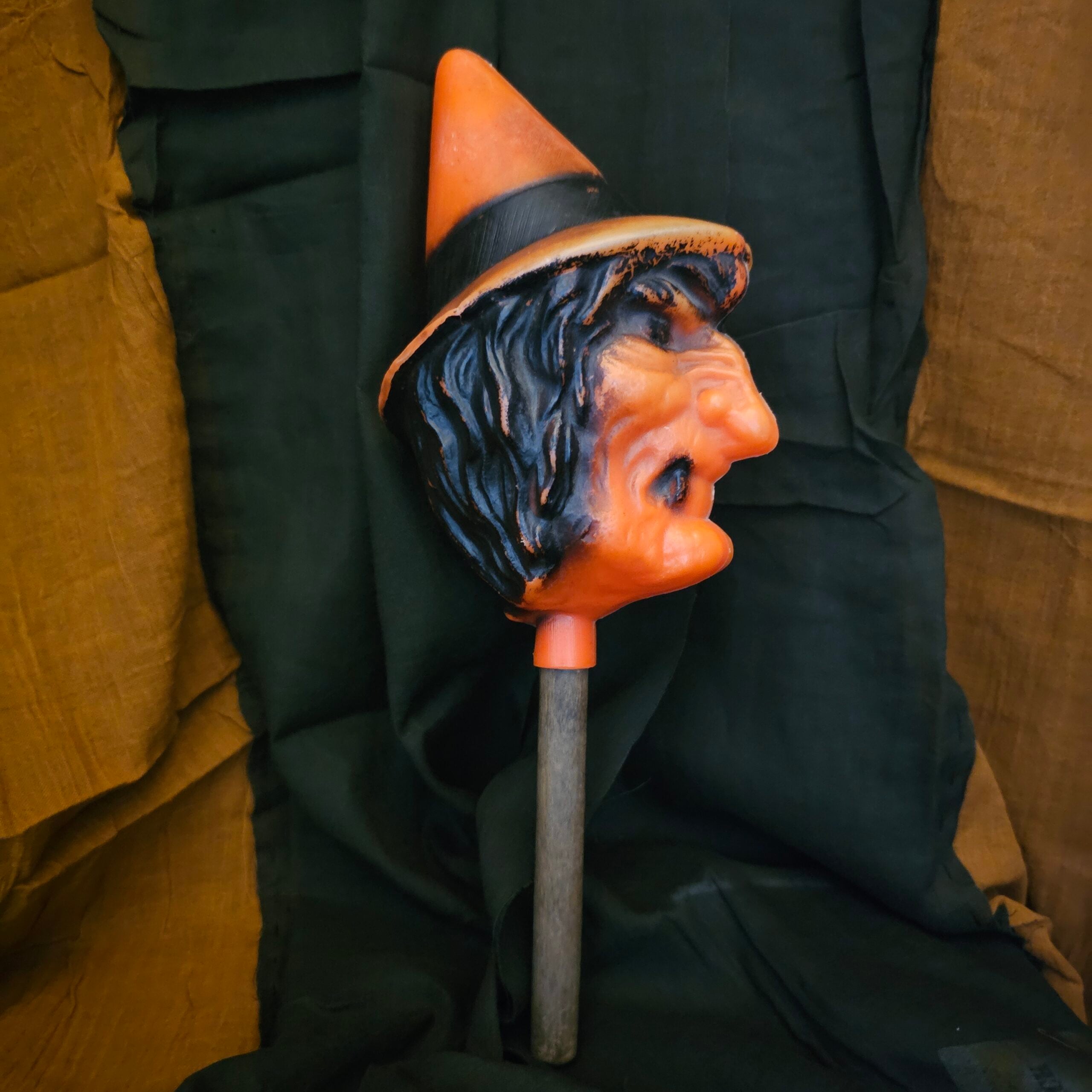 Vintage Bayshore Witch Maraca Blow Mold